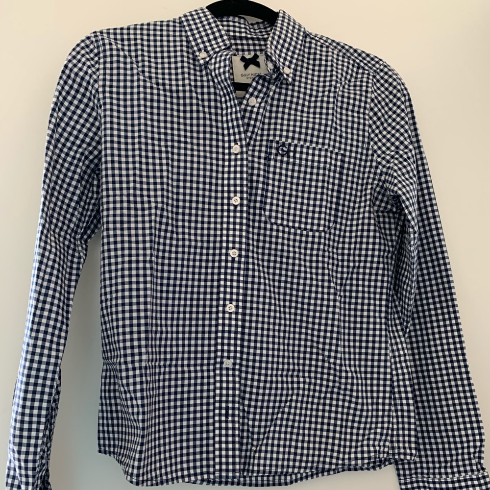 Gilly Hicks - Women’s Plaid Button Down Shirt •Med